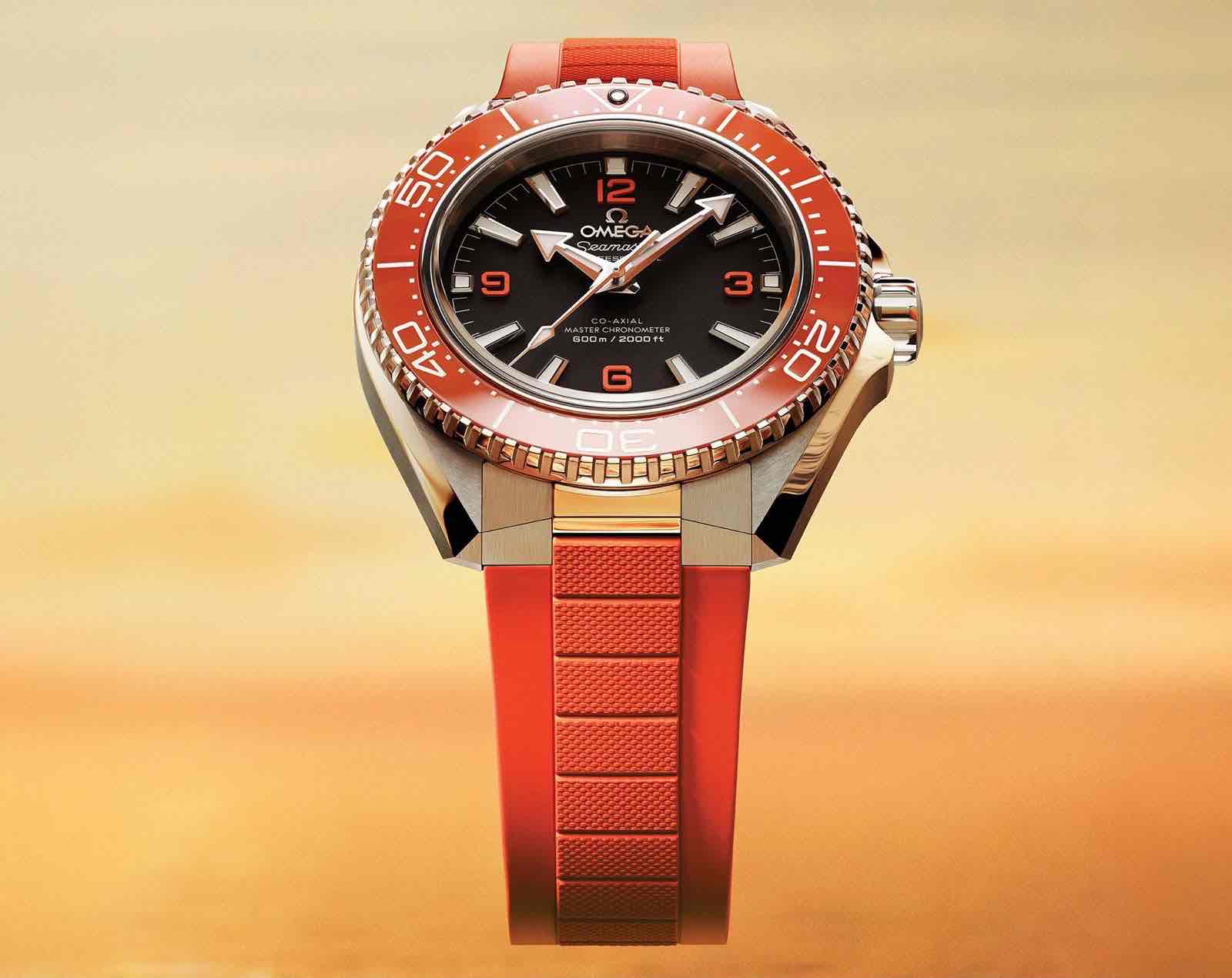 Omega Seamaster Planet Ocean
600M Co-Axial Master Chronometer Black Dial Orange Strap 42mm Automatic Men’s Watch - Image 2