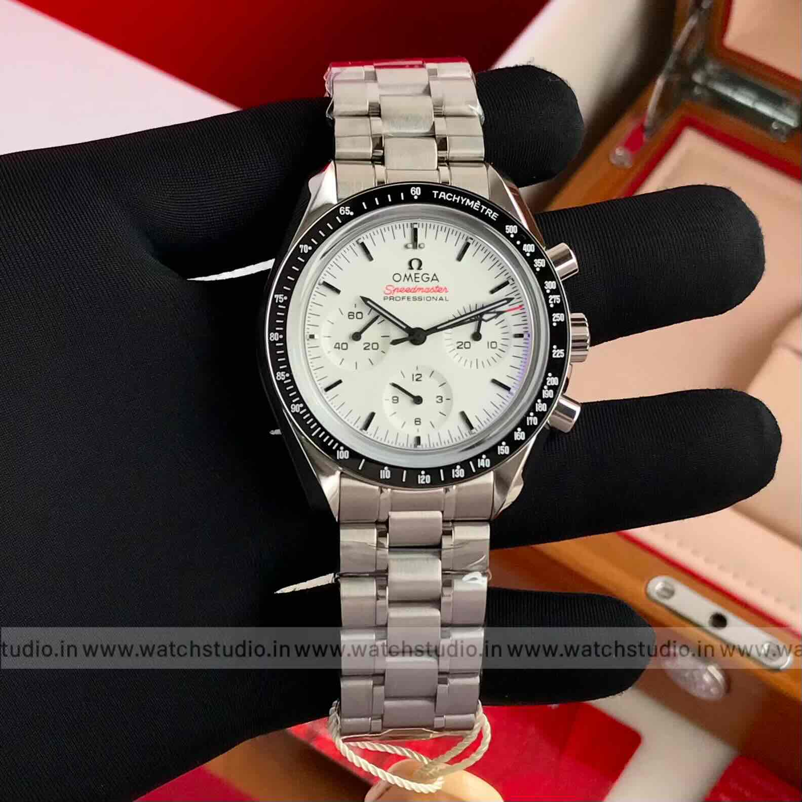 Omega Speedmaster Moonwatch Swiss ETA Automatic Superclone Watch Now Available - Image 6