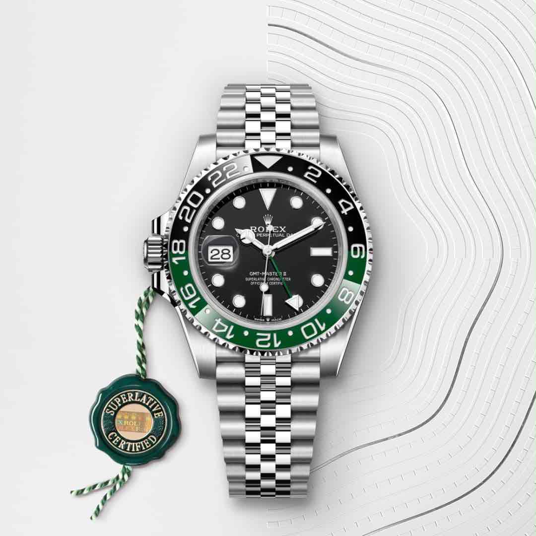 Rolex GMT-Master II Oyster-steel Sprite jubli Swiss ETA Automatic Men’s Watch - Image 2