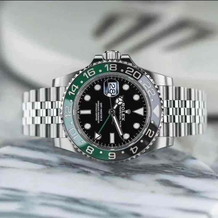 Rolex GMT-Master II Oyster-steel Sprite jubli Swiss ETA Automatic Men’s Watch - Image 3