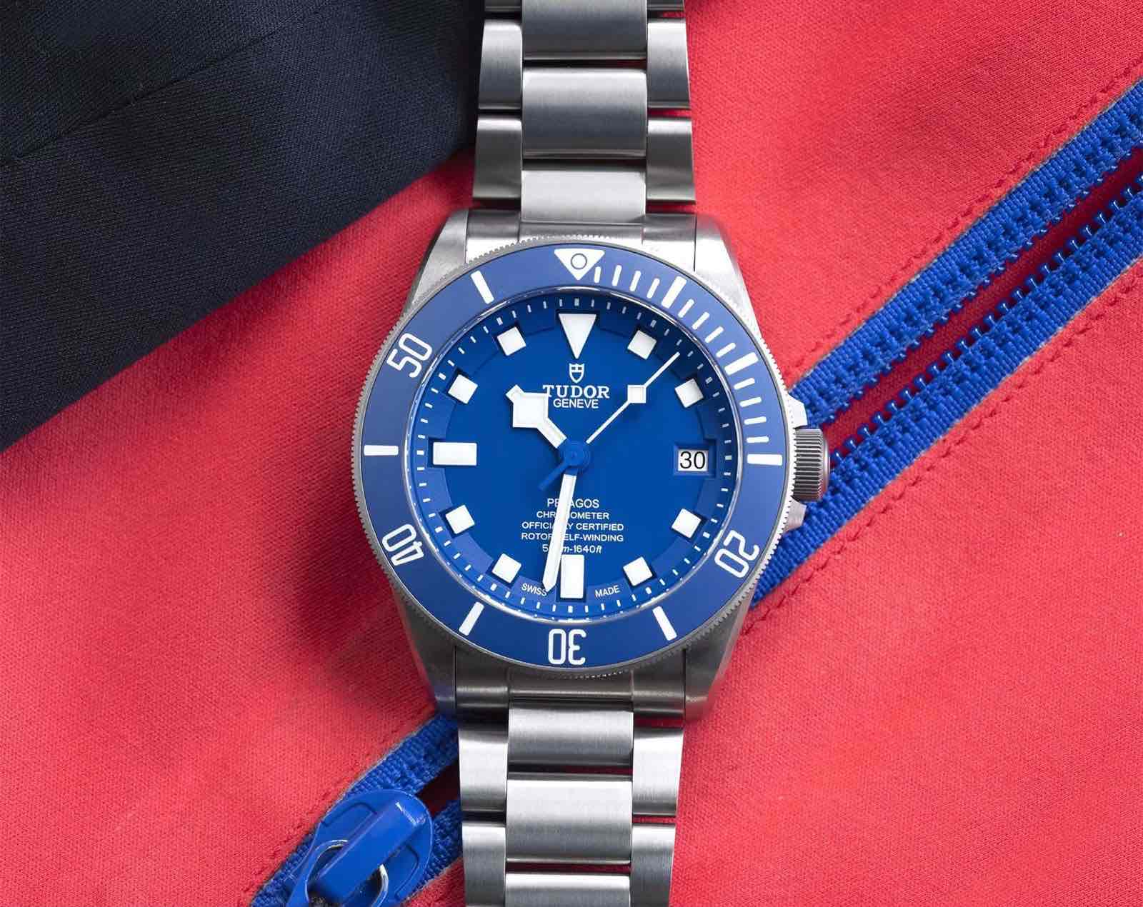 Tudor Pelagos Japanese Automatic Blue Dial Men’s Watch - Image 8