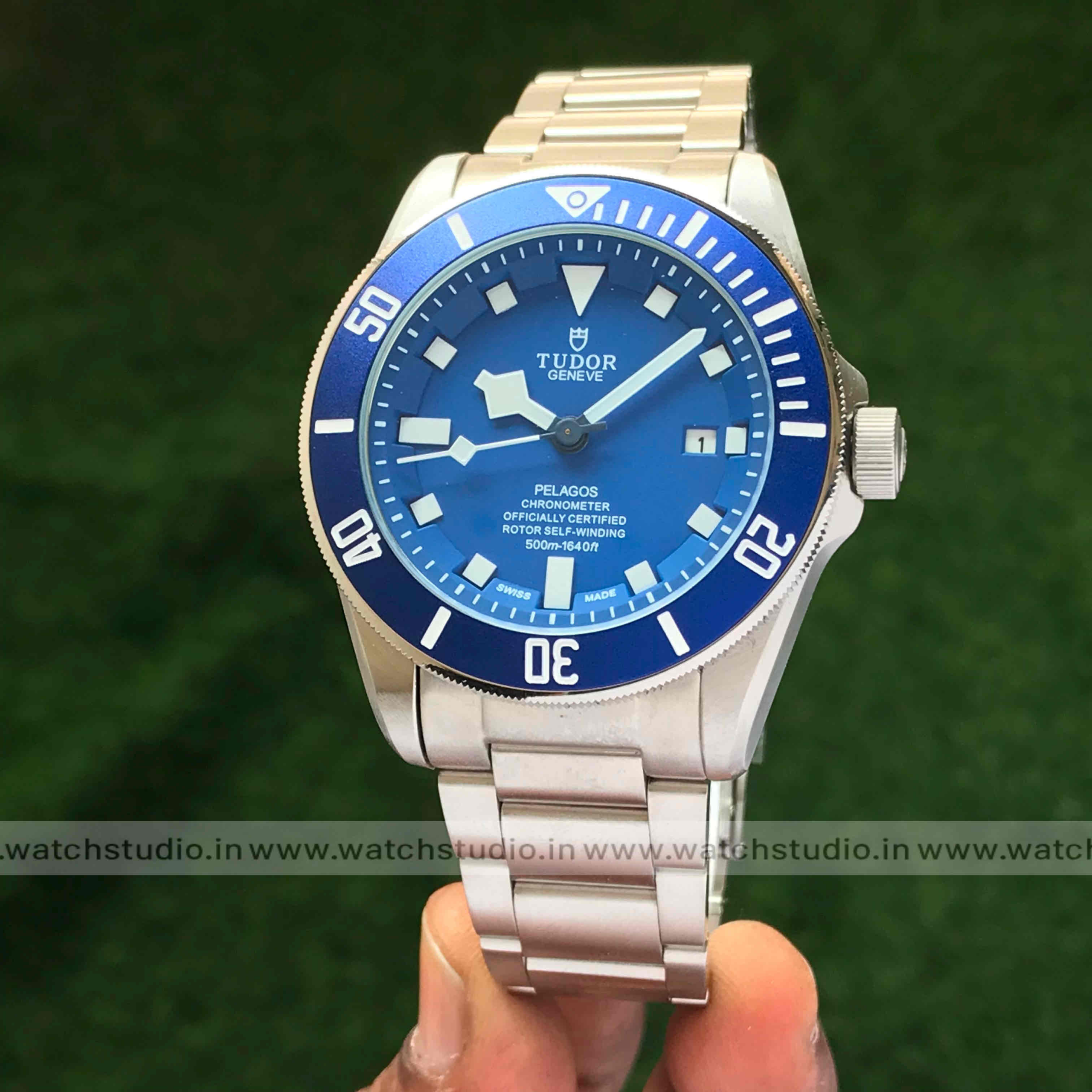 Tudor Pelagos Japanese Automatic Blue Dial Men’s Watch - Image 6