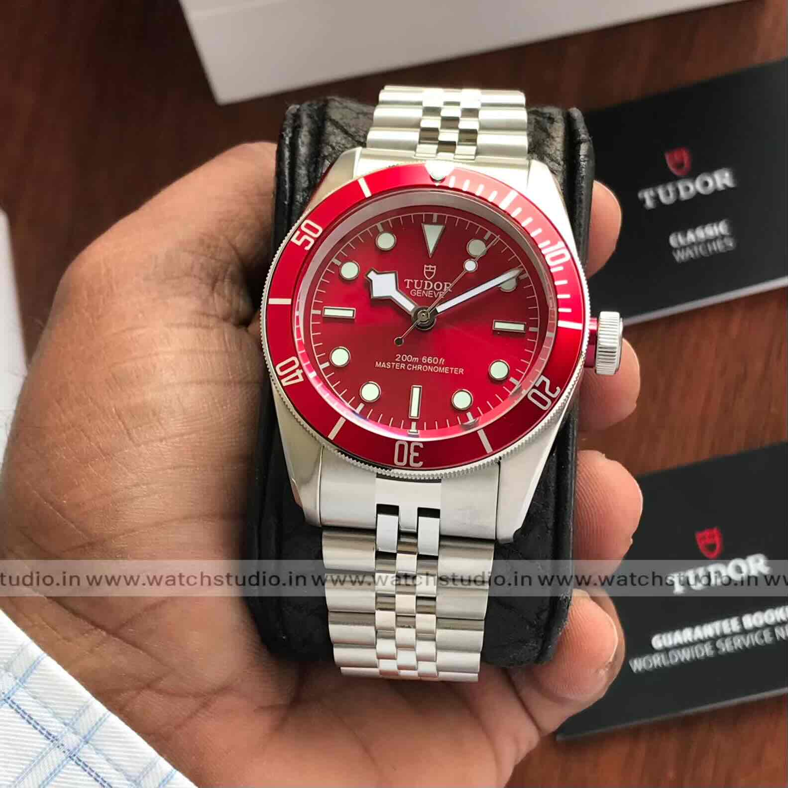 Tudor Black Bay Master Chronometer Red Dial Men’s Watch - Image 4
