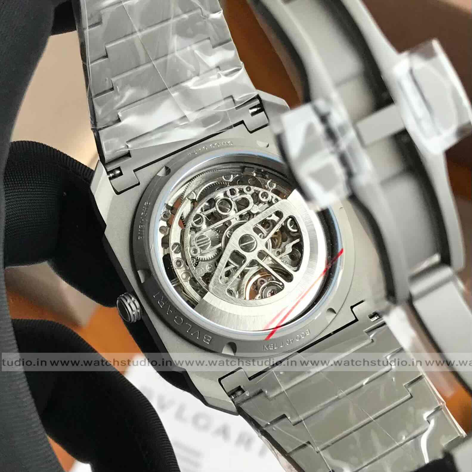 Bvlgari Octo Finissimo 40MM Skeleton Grey Dial Automatic Men’s Watch - Image 6