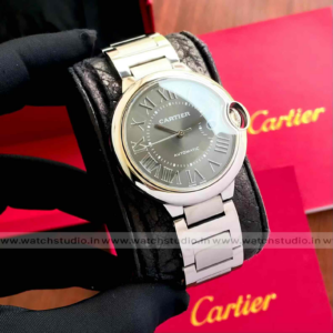 Cartier Ballon Bleu 40 Steel Grey Dial Mens Watch Automatic Men’s watch