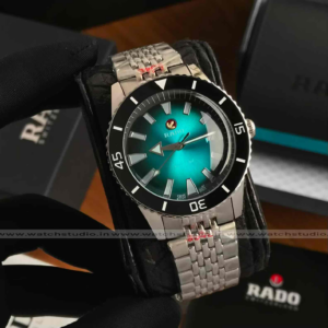 Rado Captain Cook Turquoise Blue Dial 40 mm Automatic Men’s Watch