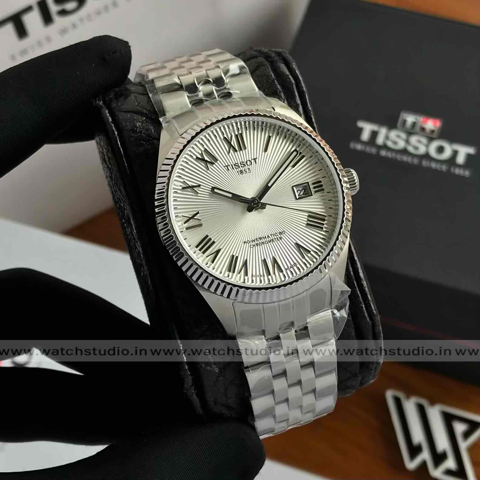 Tissot Ballade Silver Dial 40mm Automatic Men’s Watch