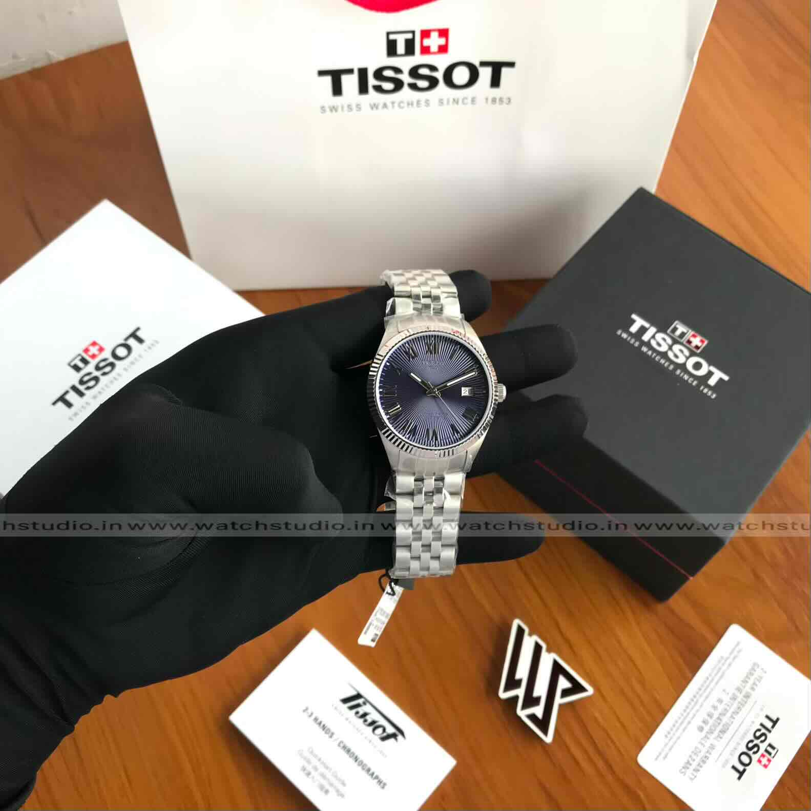 Tissot Ballade Purple Dial 40mm Automatic Men’s Watch - Image 8