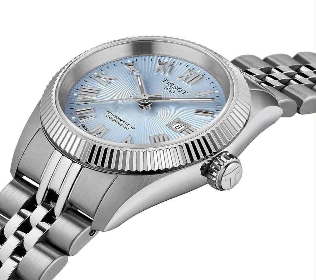 Tissot Ballade Tiffany Blue Dial 40mm Automatic Men’s Watch - Image 6