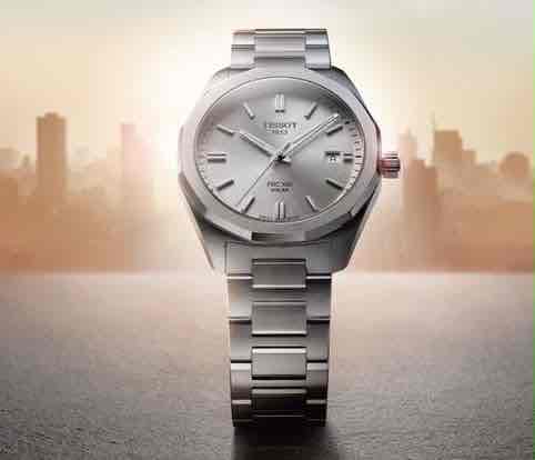 Tissot PRC 100 Solar Silver Dial 40mm Automatic Men’s Watch - Image 2