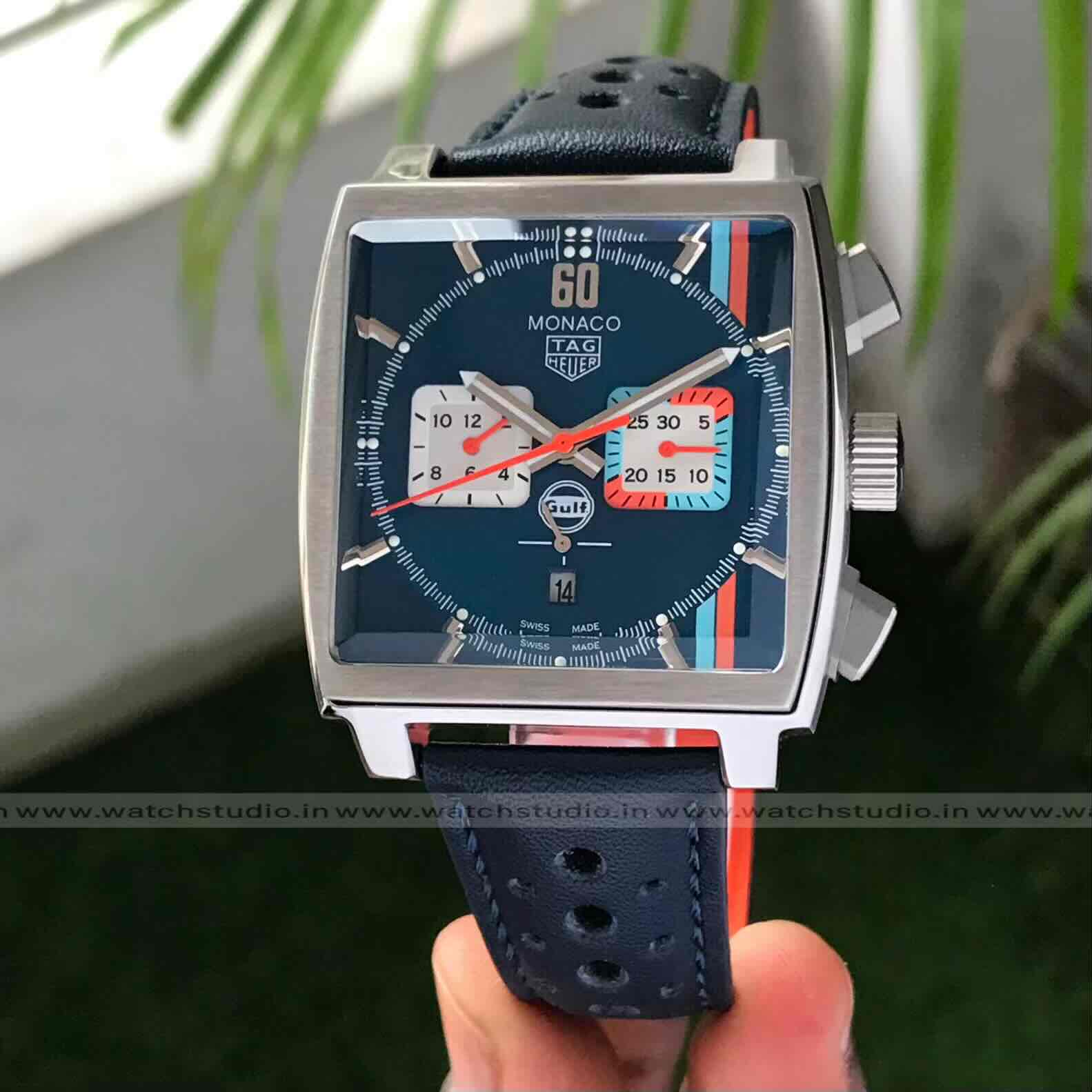 Tag Heuer Monaco Chronograph x Gulf limited Edition Automatic - Image 5
