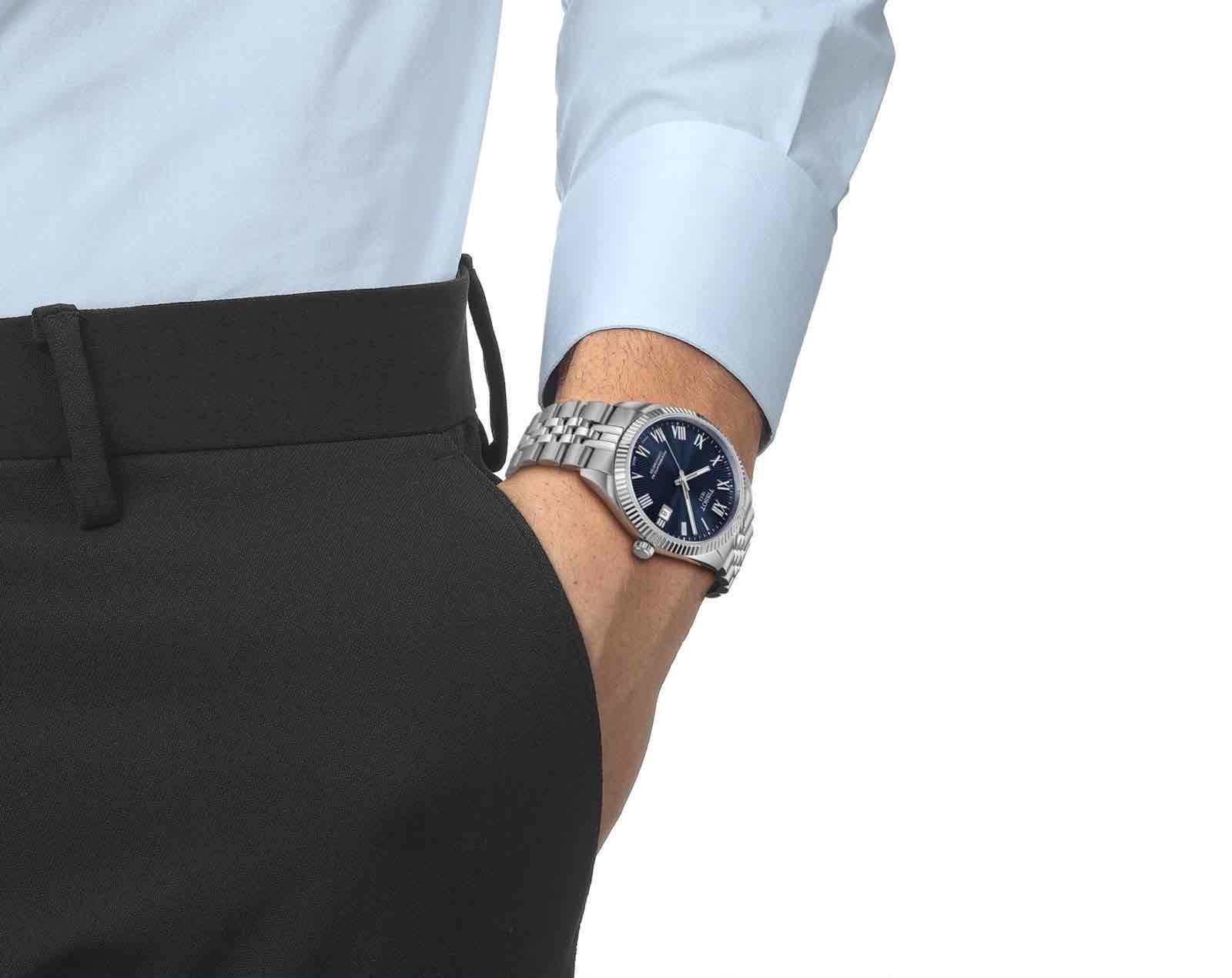 Tissot Ballade Purple Dial 40mm Automatic Men’s Watch - Image 7