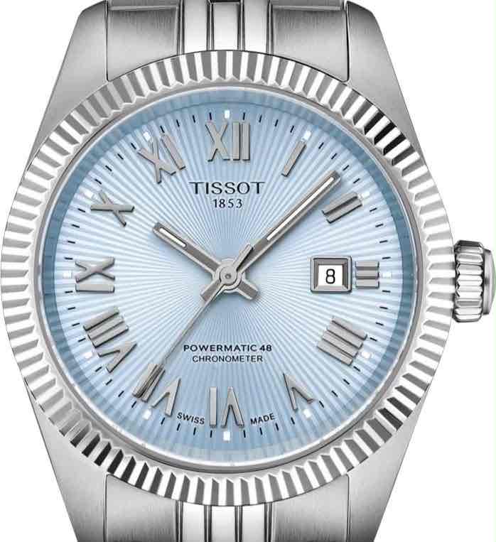 Tissot Ballade Tiffany Blue Dial 40mm Automatic Men’s Watch - Image 4