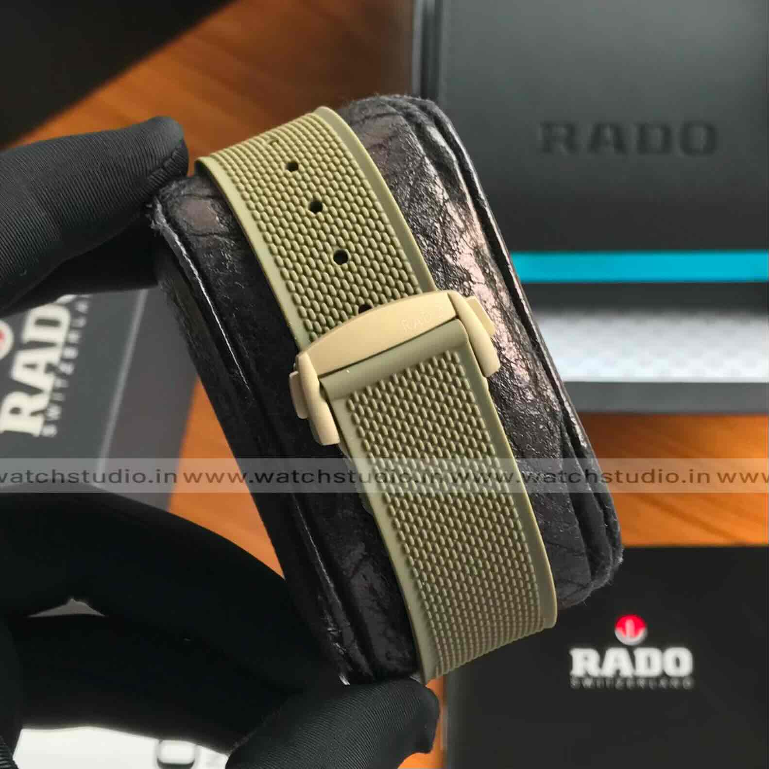 Rado Captain Cook High-Tech Skeleton Automatic Rubber Strap Men’s Watch - Image 10