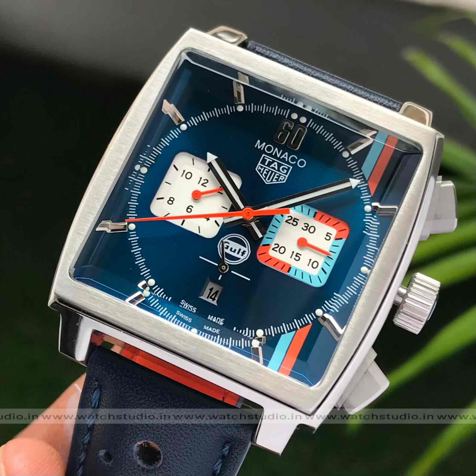 Tag Heuer Monaco Chronograph x Gulf limited Edition Automatic - Image 3
