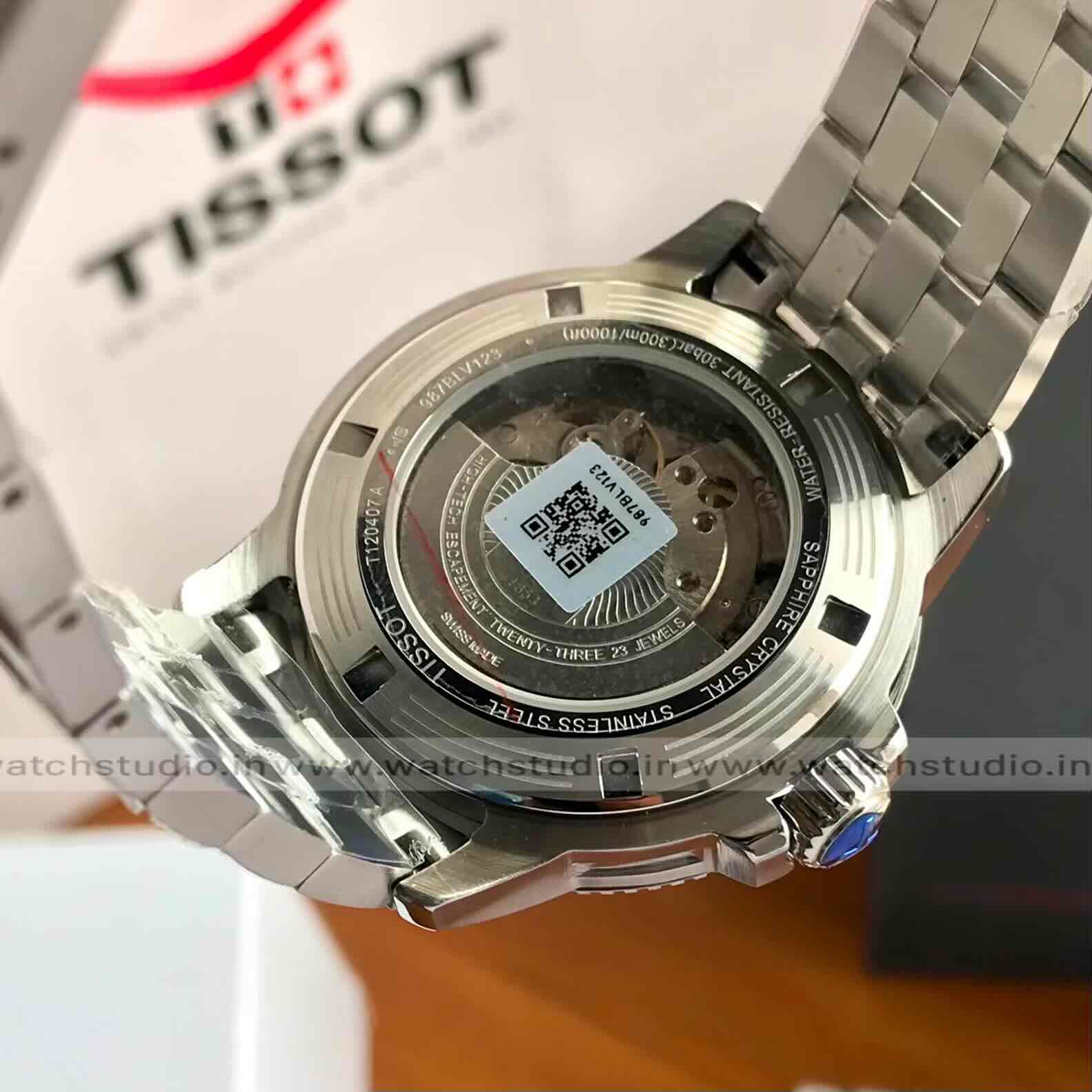 Tissot Seastar 1000 Powermatic 80 Green Dial 43mm Automatic Men’s Watch - Image 8