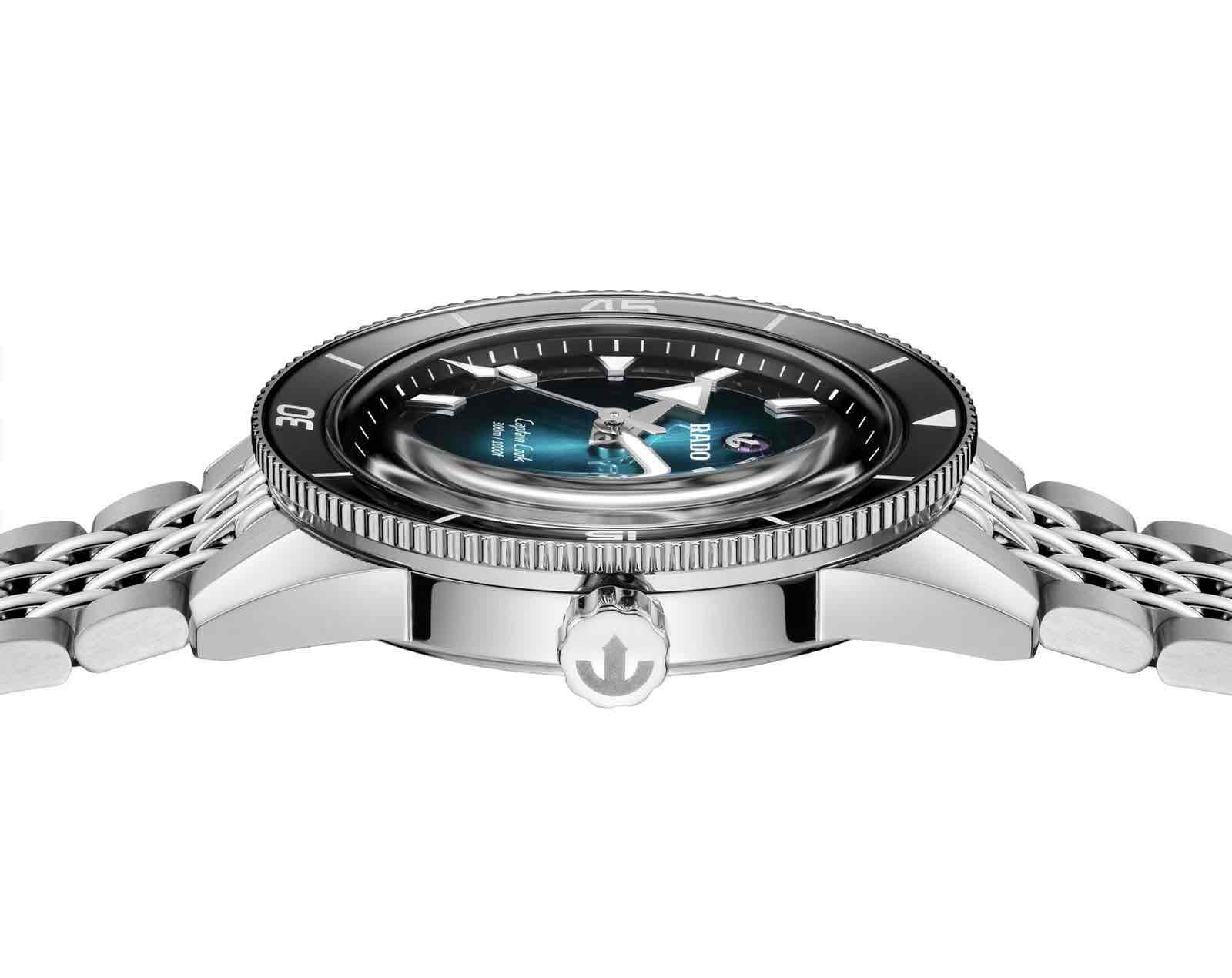 Rado Captain Cook Turquoise Blue Dial 40 mm Automatic Men’s Watch - Image 6