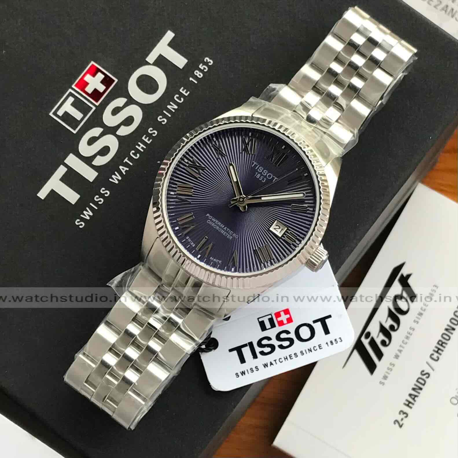 Tissot Ballade Purple Dial 40mm Automatic Men’s Watch - Image 3
