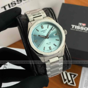 Tissot PRC 100 Solar Tiffany Blue Dial 40mm Automatic Men’s Watch