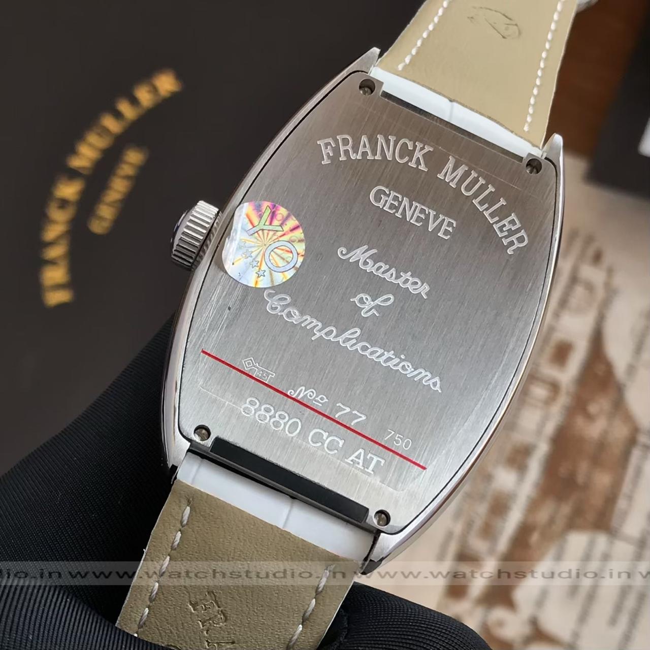 Franck Muller Cintrée Curvex Crazy Hours Color White Dial Automatic Men’s Watch Franck Muller Cintrée Curvex Crazy Hours Color White Dial Automatic Men’s Watch - Image 5