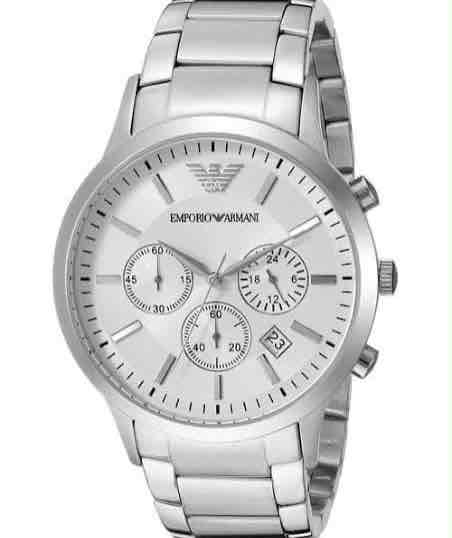 Emporio Armani Renato Chronograph White Dial 40mm Quartz Men’s Watch Emporio Armani Renato Chronograph White Dial 40mm Quartz Men’s Watch - Image 3