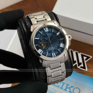 Home Seiko Premier Automatic Blue Dial 40 mm Men’s Watch