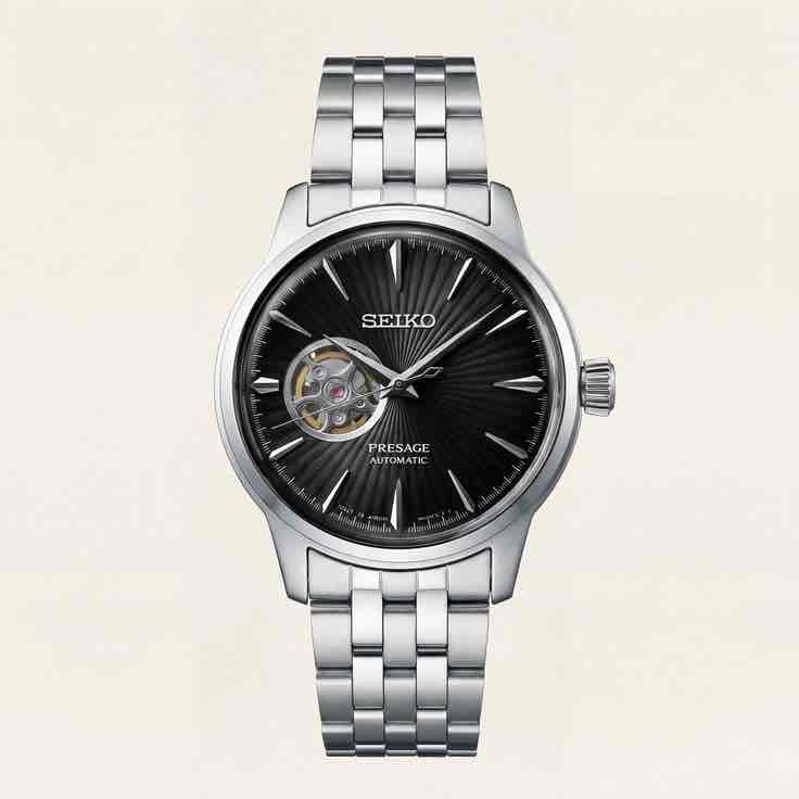 Seiko Presage Cocktail Time Black Dial 40 mm Automatic Men’s Watch Seiko Presage Cocktail Time Black Dial 40 mm Automatic Men’s Watch - Image 2