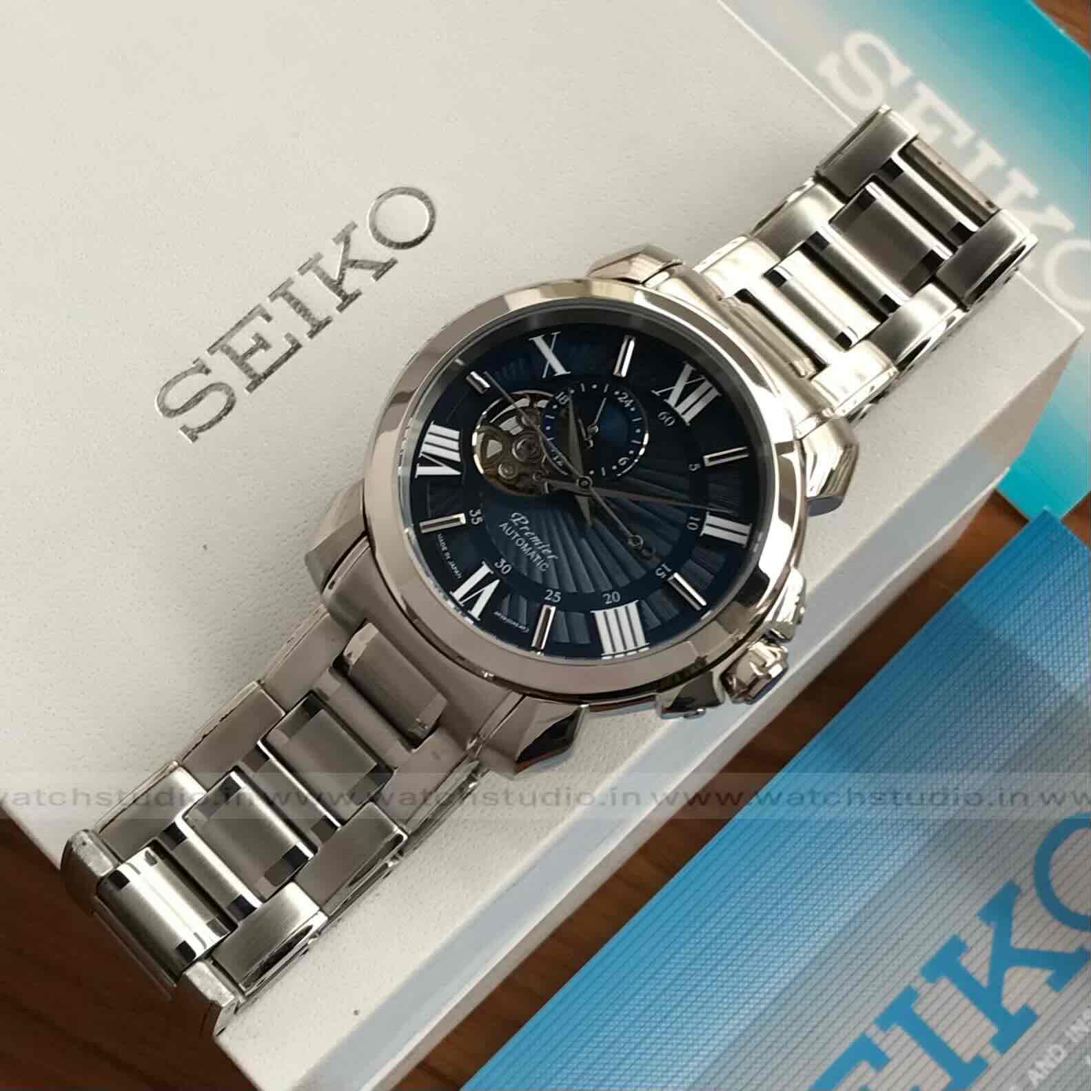 Seiko Premier Automatic Blue Dial 40 mm Men’s Watch Seiko Premier Automatic Blue Dial 40 mm Men’s Watch - Image 7