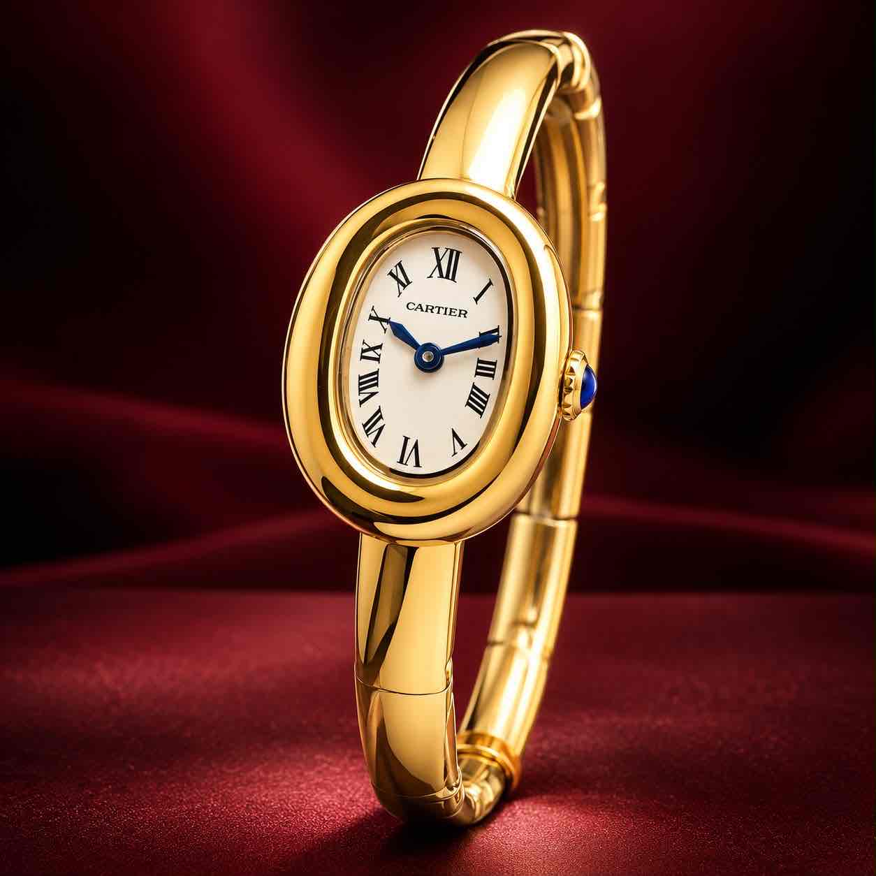 Cartier Baignoire Bangle White Dial Golden finish,Timeless Luxury & Elegance Women’s Watch Cartier Baignoire Bangle White
Dial Golden finish,Timeless Luxury & Elegance Women’s Watch - Image 3