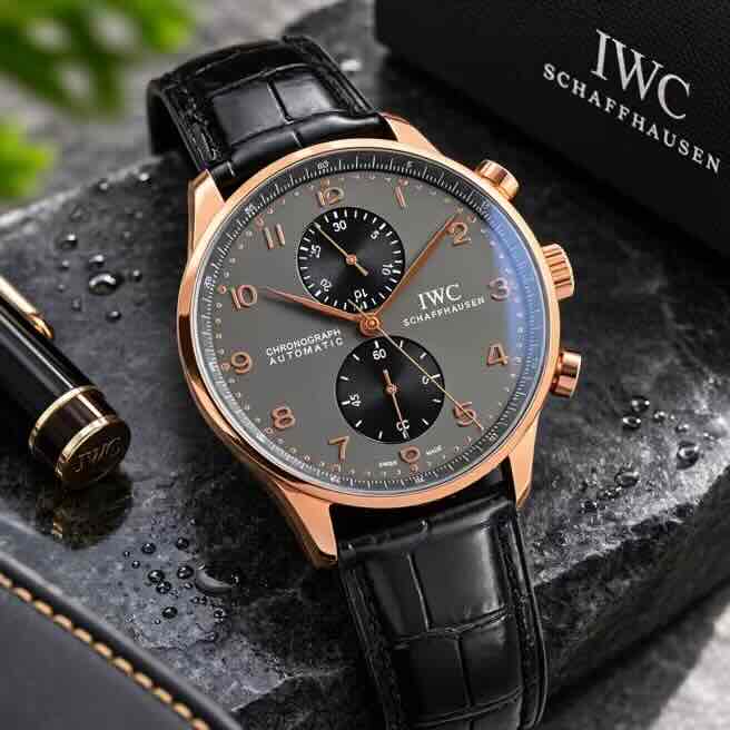 IWC Schaffhausen Portugieser Chronograph Grey Dial Automatic Movement IWC Schaffhausen Portugieser Chronograph Grey Dial Automatic Movement - Image 6