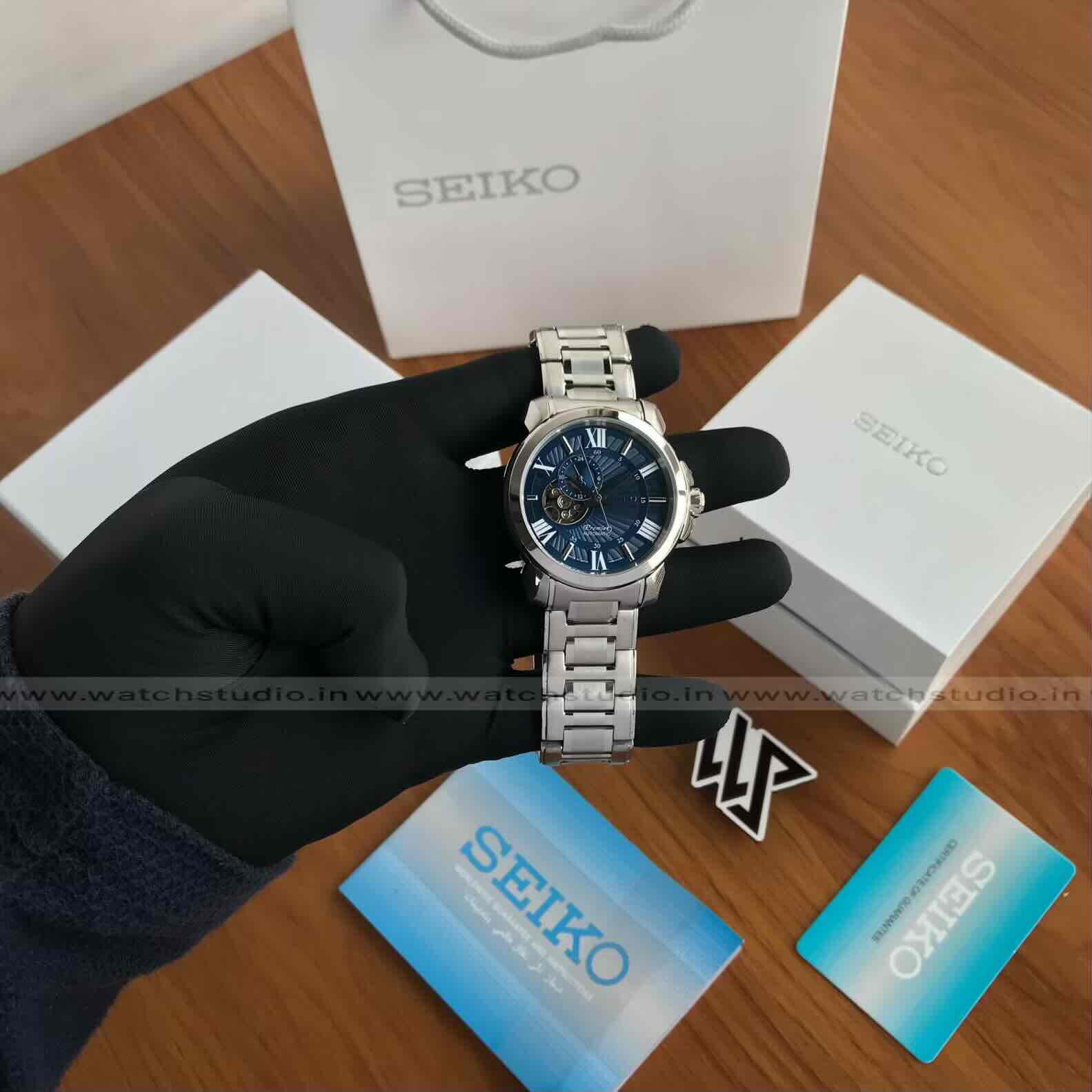 Seiko Premier Automatic Blue Dial 40 mm Men’s Watch Seiko Premier Automatic Blue Dial 40 mm Men’s Watch - Image 11