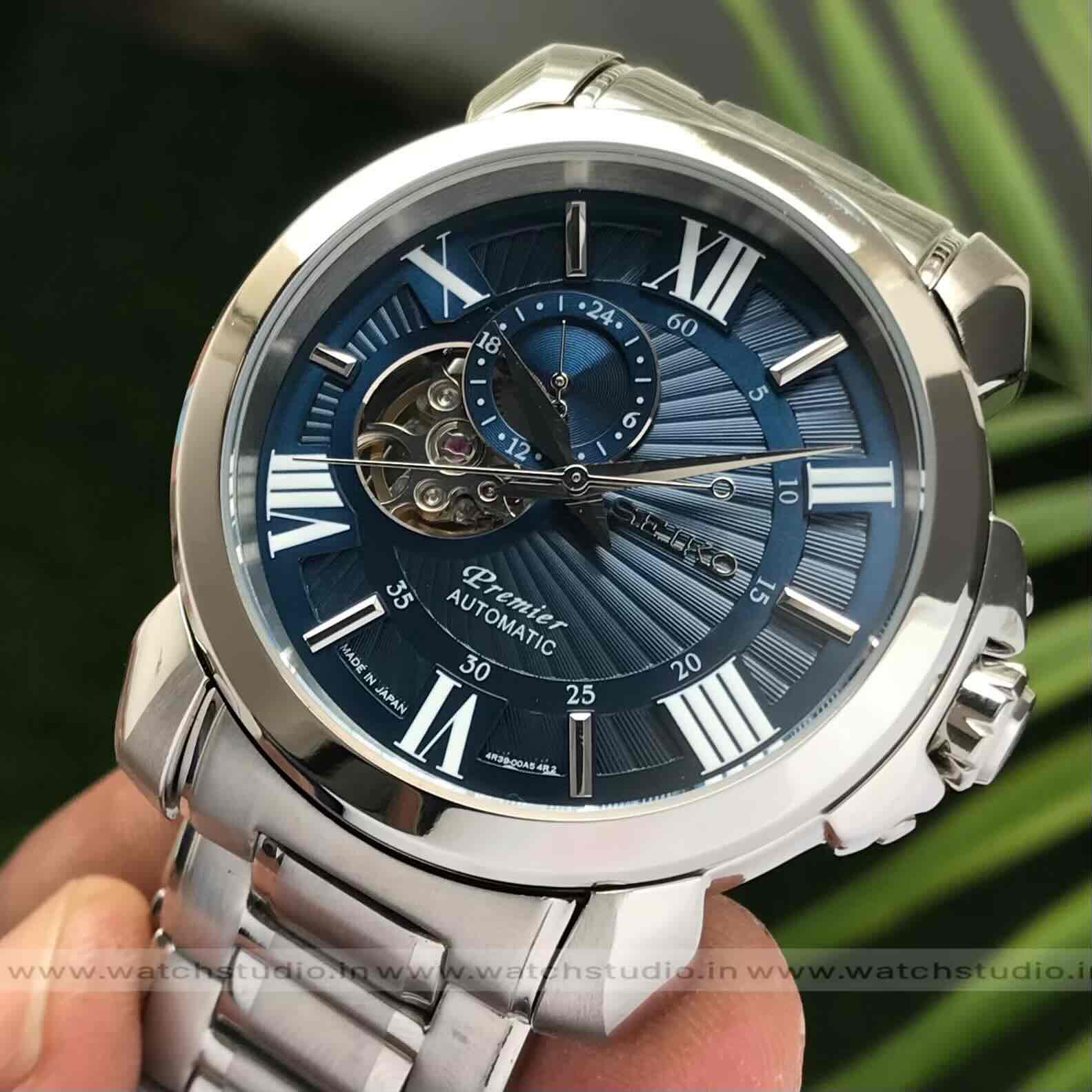 Seiko Premier Automatic Blue Dial 40 mm Men’s Watch Seiko Premier Automatic Blue Dial 40 mm Men’s Watch - Image 3