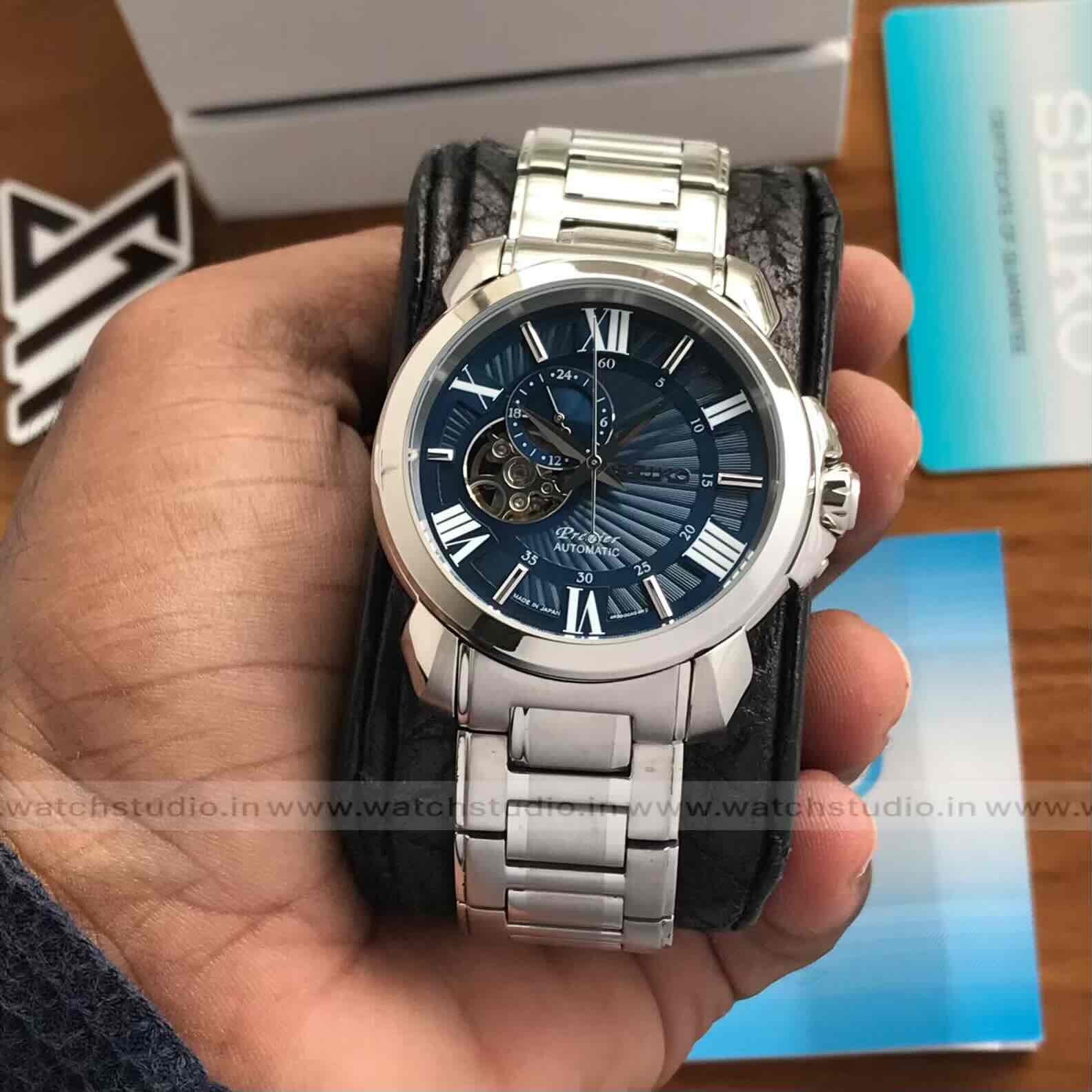 Seiko Premier Automatic Blue Dial 40 mm Men’s Watch Seiko Premier Automatic Blue Dial 40 mm Men’s Watch - Image 6