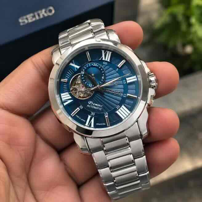 Seiko Premier Automatic Blue Dial 40 mm Men’s Watch Seiko Premier Automatic Blue Dial 40 mm Men’s Watch - Image 8