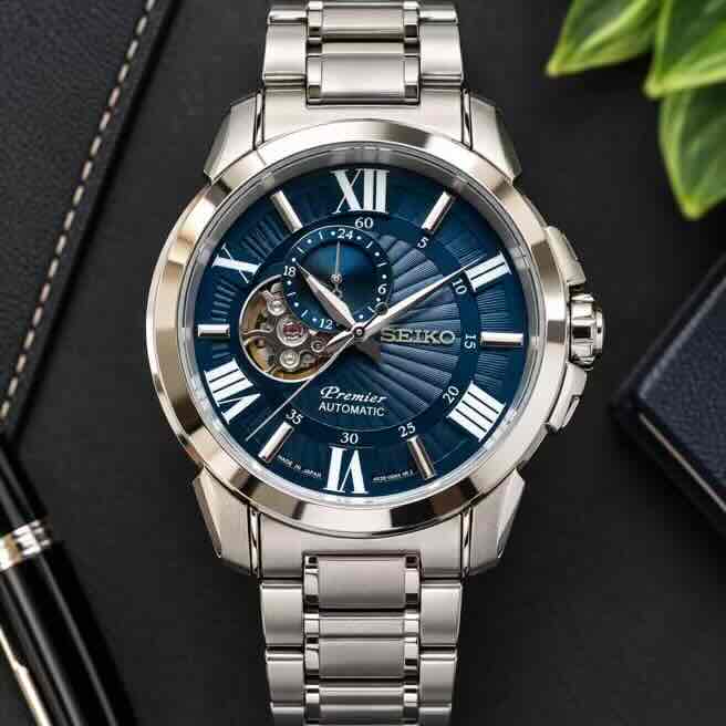 Seiko Premier Automatic Blue Dial 40 mm Men’s Watch Seiko Premier Automatic Blue Dial 40 mm Men’s Watch - Image 2