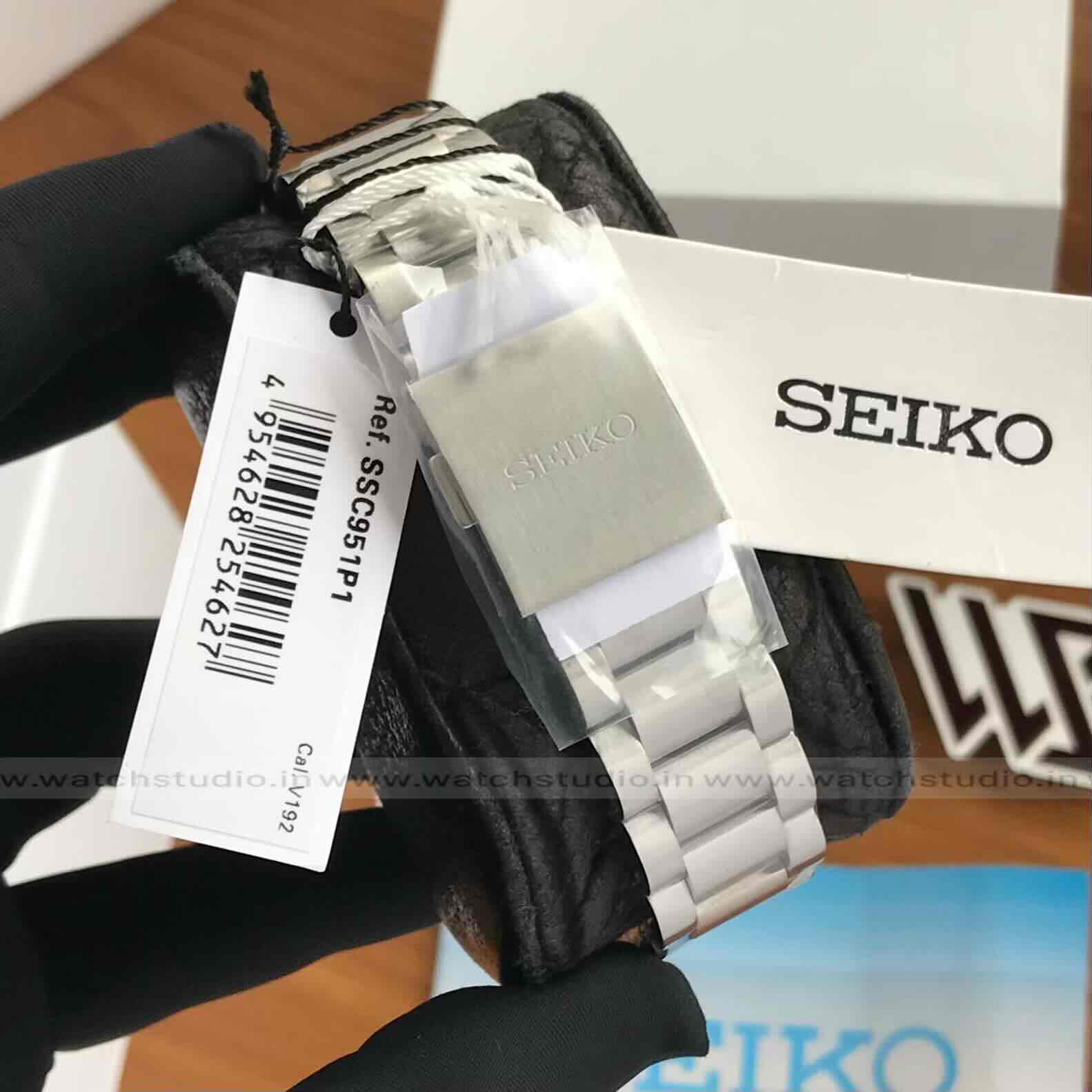 Seiko Prospex Speedtimer Chronograph Yellow / Orange Dial Swiss ETA Movement𤩠Seiko Prospex Speedtimer Chronograph Yellow / Orange Dial Swiss ETA Movement𤩠- Image 11
