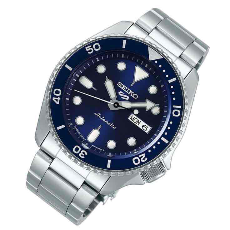 Seiko 5 Sports Blue Sunburst Dial 40 mm Bezel rotating Automatic Men’s Watch Seiko 5 Sports Blue Sunburst Dial 40 mm Bezel rotating Automatic Men’s Watch - Image 2